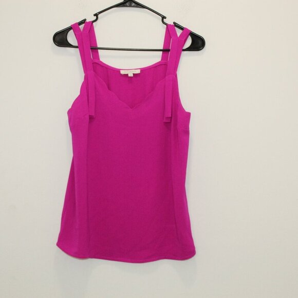 Skies are Blue Hot Pink Tank Top Size Small - Picture 1 of 5